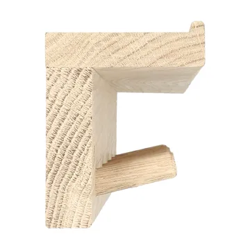 Alley knaggerekke med hylle - Eik - Scandi Living