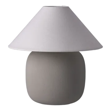 Boulder bordlampe 29 cm grey-white - Scandi Living