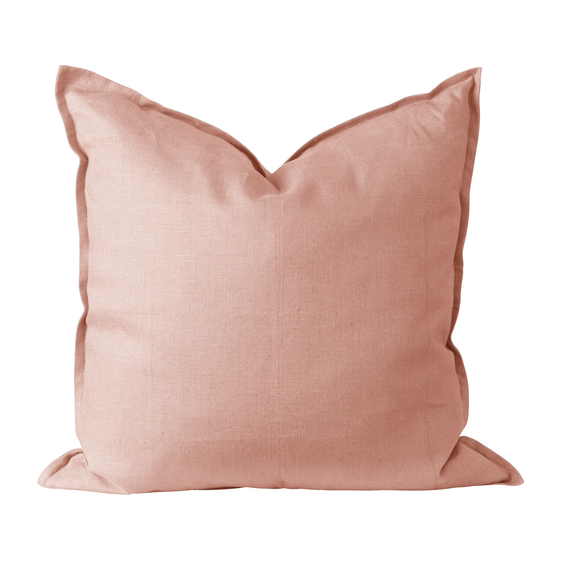 Calm putetrekk lin 50 x 50 cm, Dusty Rose Scandi Living