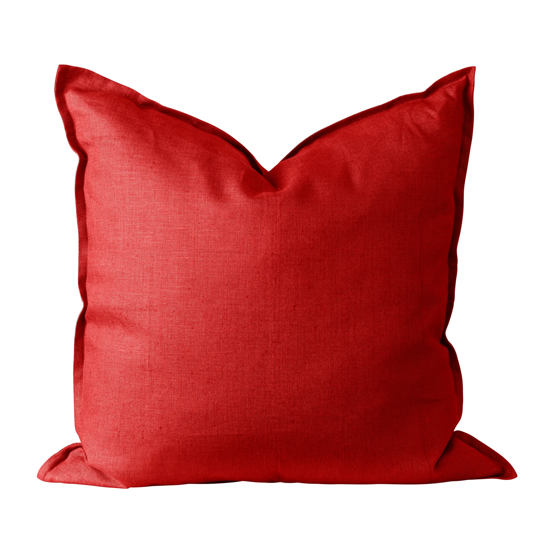 Calm putetrekk lin 50 x 50 cm, Red Scandi Living