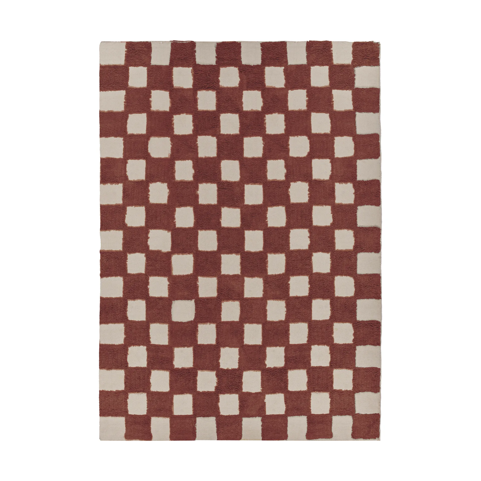 Checker Play teppe 170x240 cm, Cocoa Scandi Living
