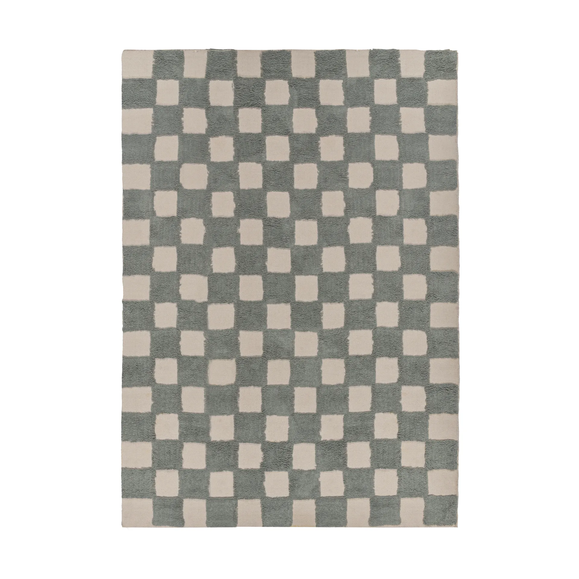 Checker Play teppe 170x240 cm, Green Scandi Living