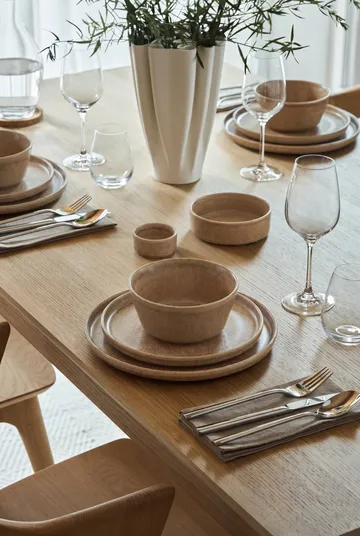 Clay asjett - Brun, Ø20 cm - Scandi Living