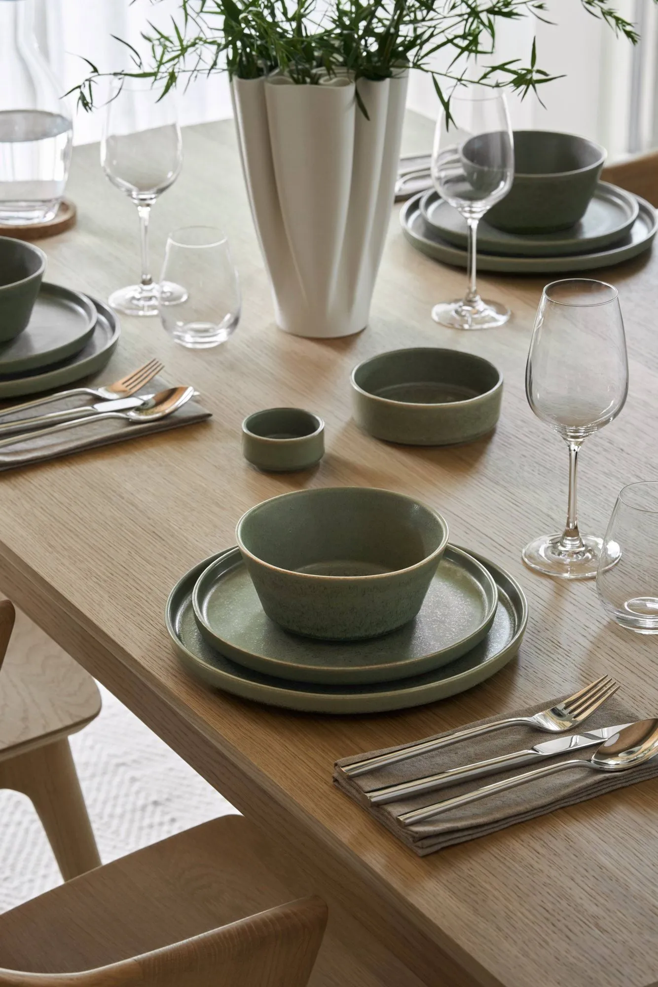 Clay middagstallerken, Grønn, Ø26 cm Scandi Living