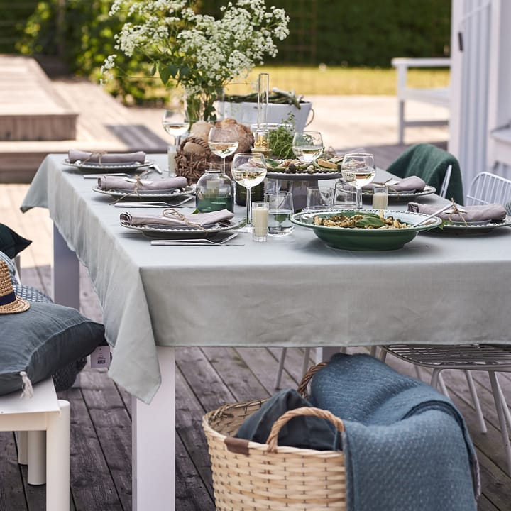 Clean linduk 145 x 350 cm , Dusty Green Scandi Living