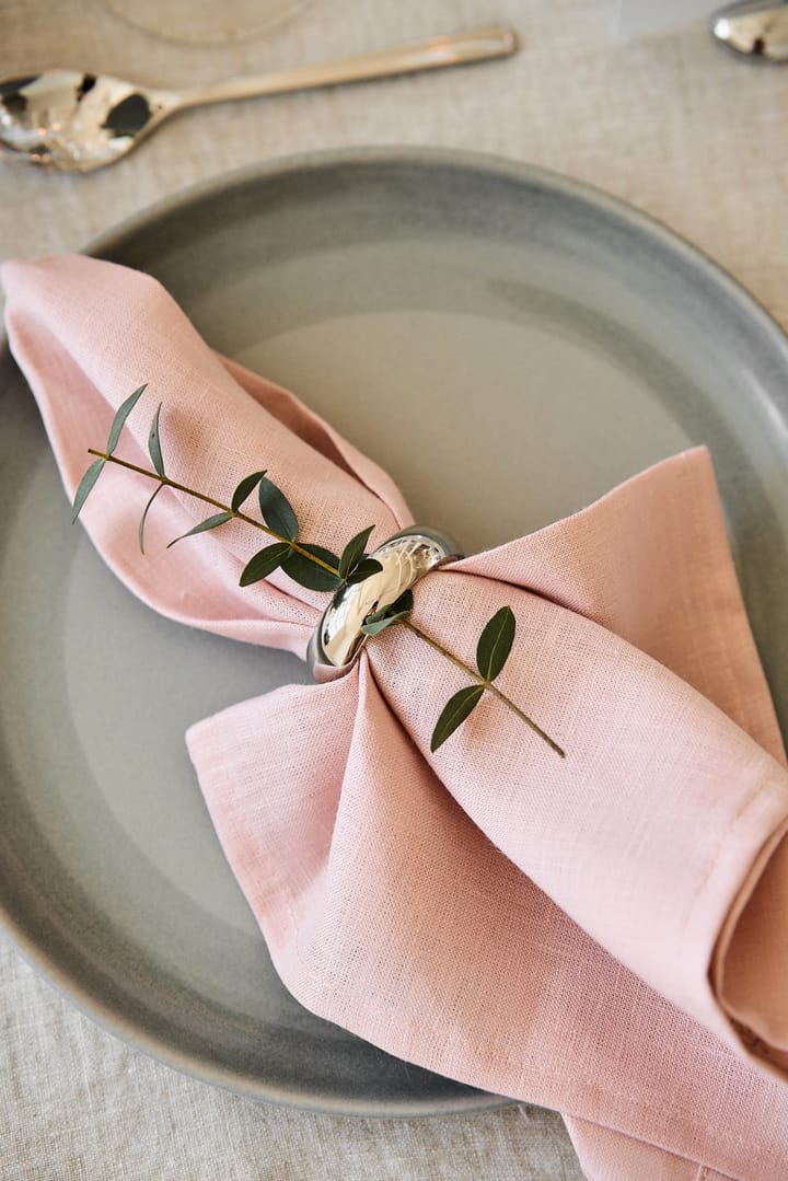 Clean servietter 45 x 45 cm 4-stk., dusty rose Scandi Living