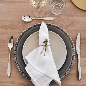 Clean servietter 45 x 45 cm 4-stk. - white - Scandi Living