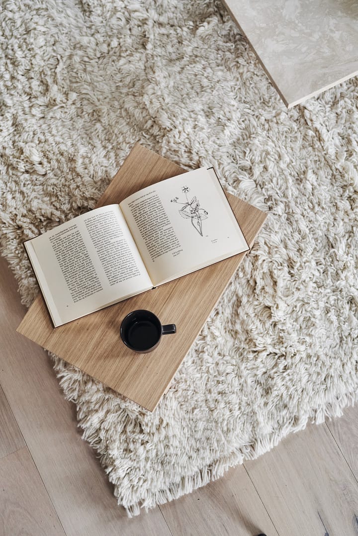 Cozy ullteppe naturhvit, 170x240 cm Scandi Living