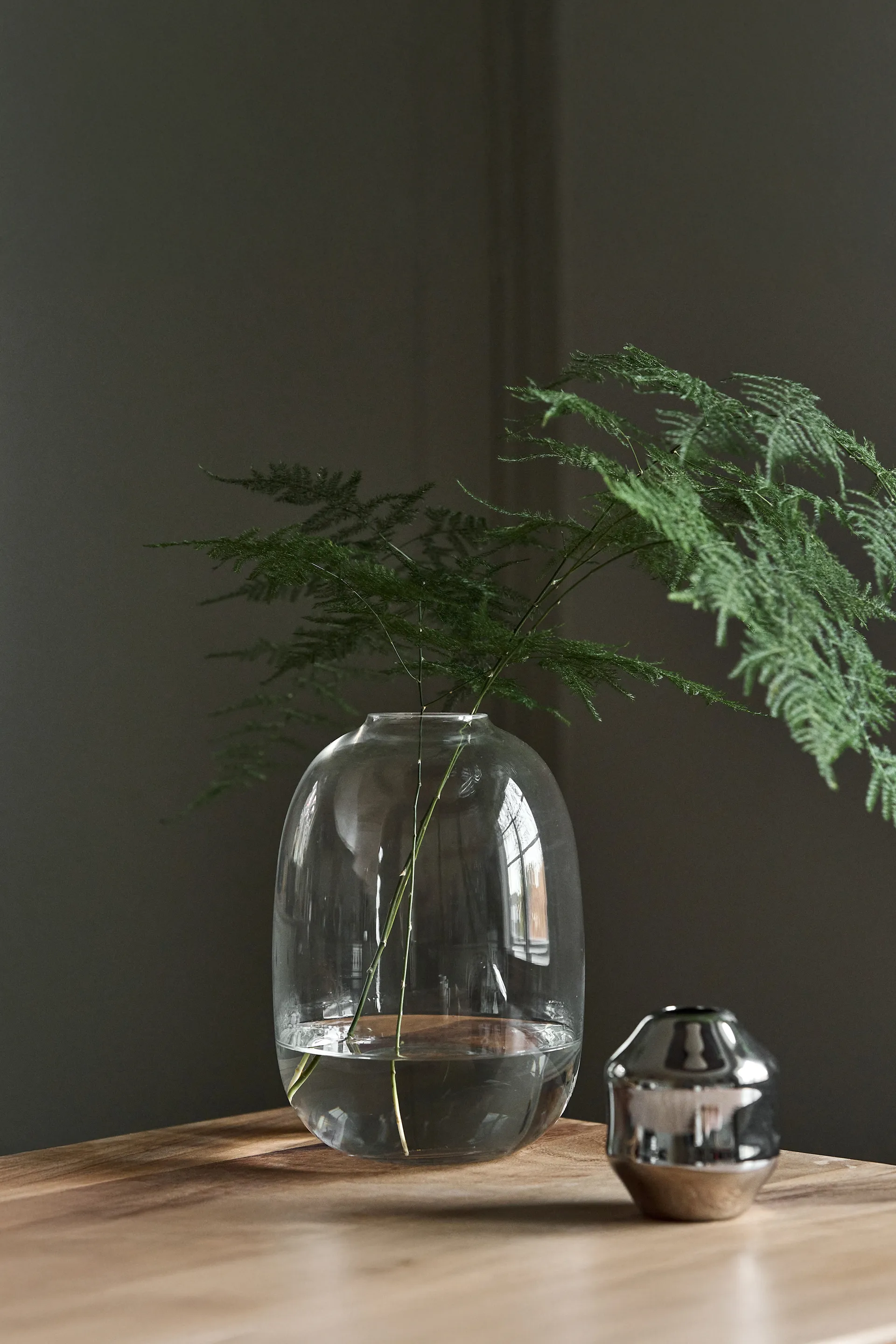 Dew vase Ø17x26 cm, Klar Scandi Living