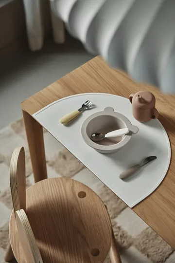 Dine bestikksett silikon 3 deler - Taupe - Scandi Living
