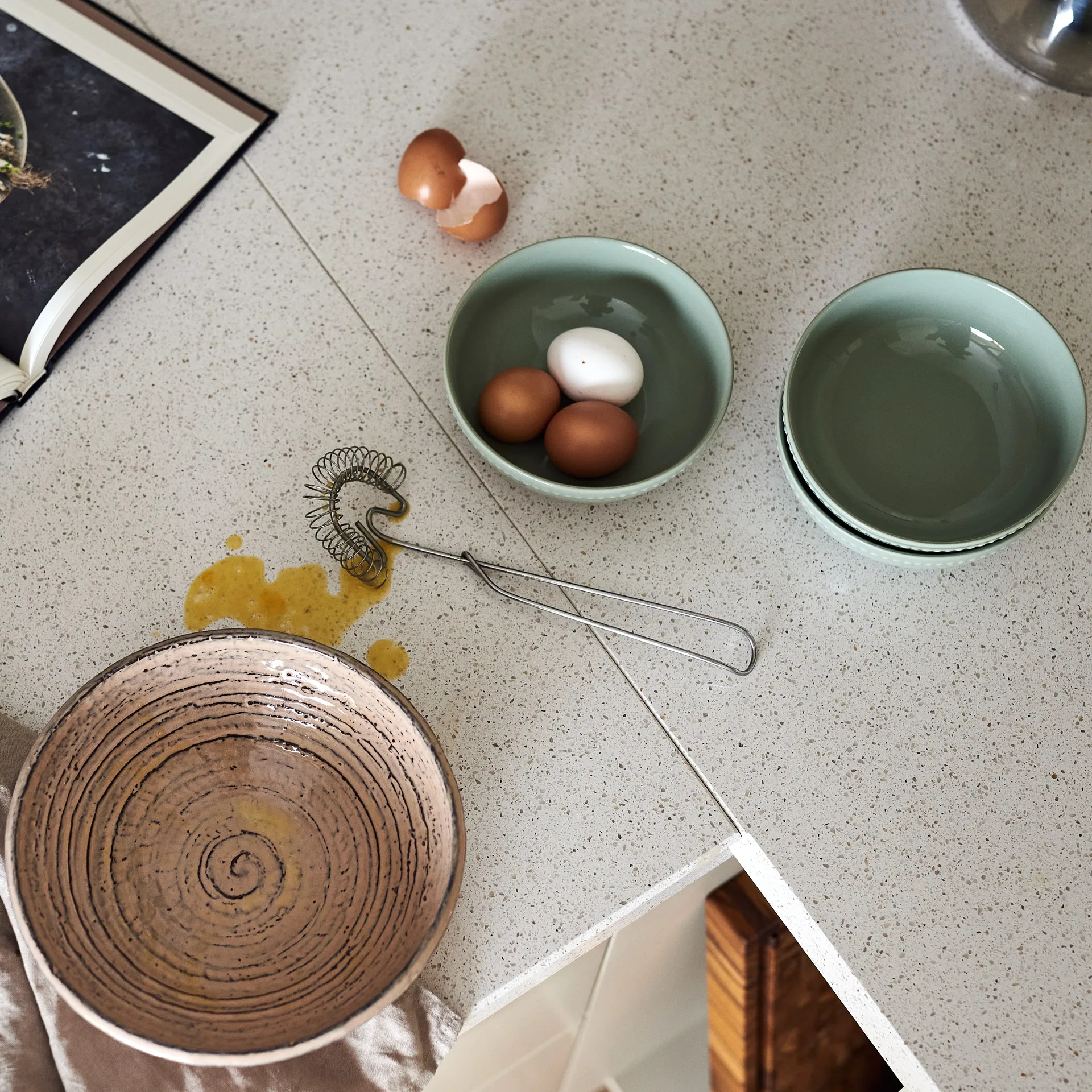 Dots frokostbolle 60 cl 4 stk., Grønt Scandi Living