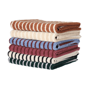 Drift baderomsmatte 50x70 cm - Beige-hvit - Scandi Living