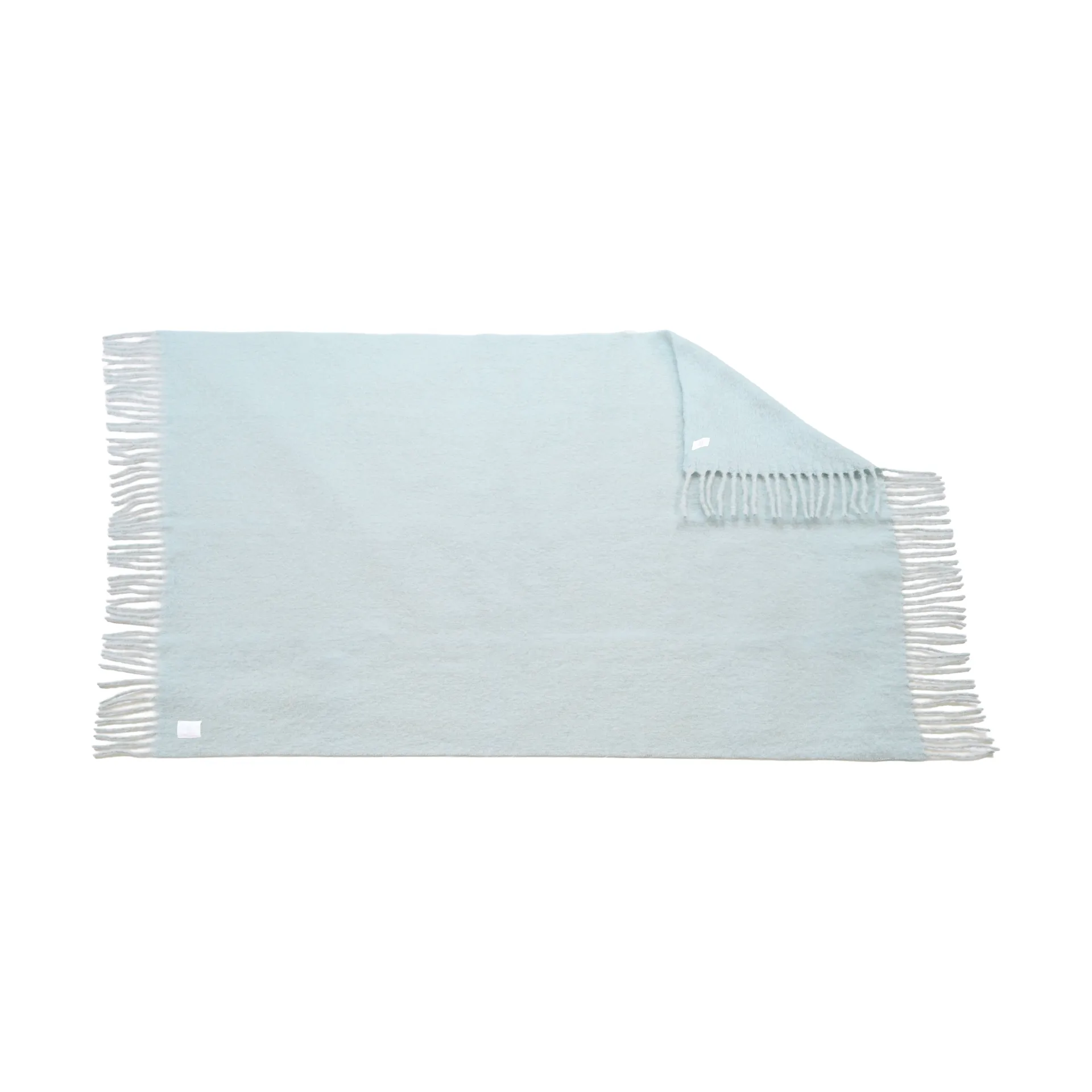 Dune mohair pledd 130x170 cm, Ice blue Scandi Living