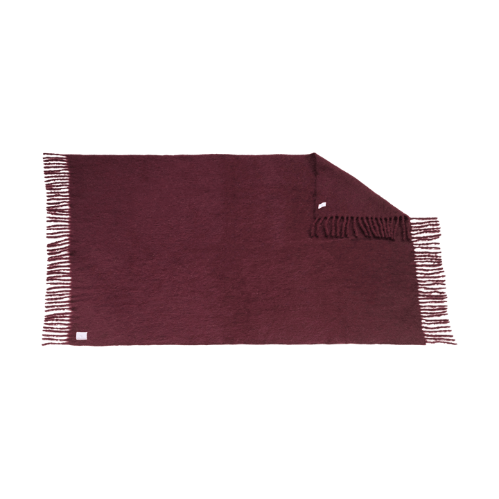 Dune mohair pledd 130x170 cm, Plum Scandi Living