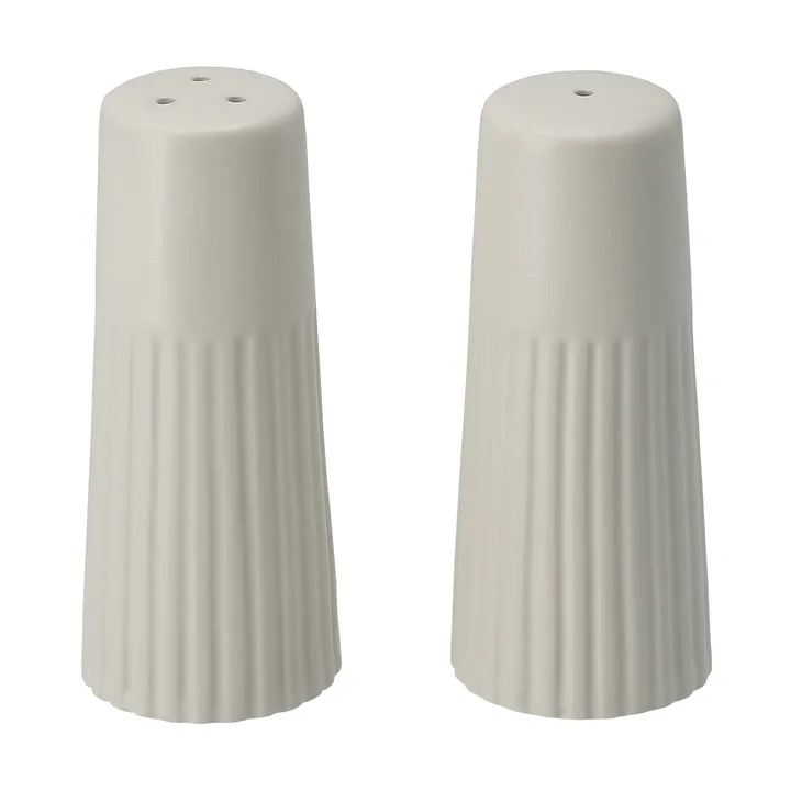 Edge salt- og pepperkvern 2 deler - Hvit, Ø3,8×8,7 cm - Scandi Living