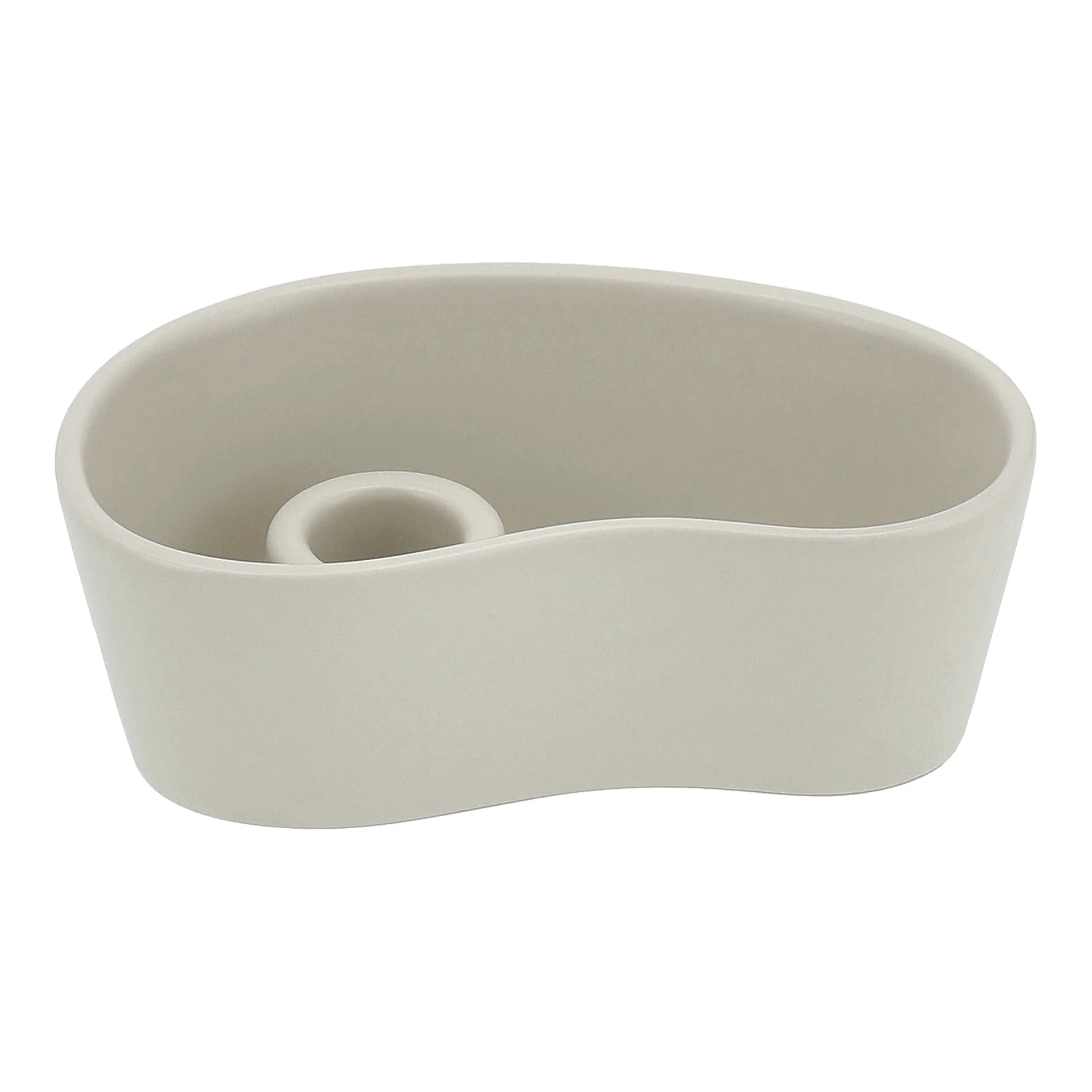 Ember lysestake, Hvit, 8x14 cm Scandi Living