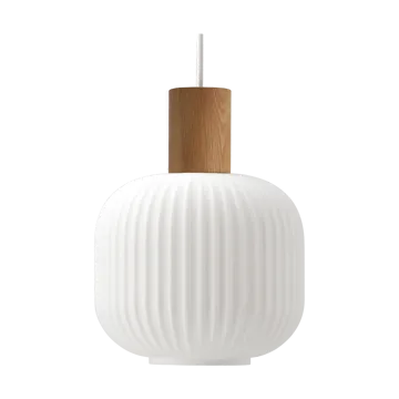 Fair taklampe Ø20cm - Frostat glass-ask - Scandi Living