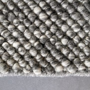 Flock ullteppe mørkegrå - 170x240 cm - Scandi Living
