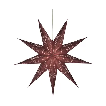 Folk adventsstjerne - Burgundy, Ø45 cm - Scandi Living