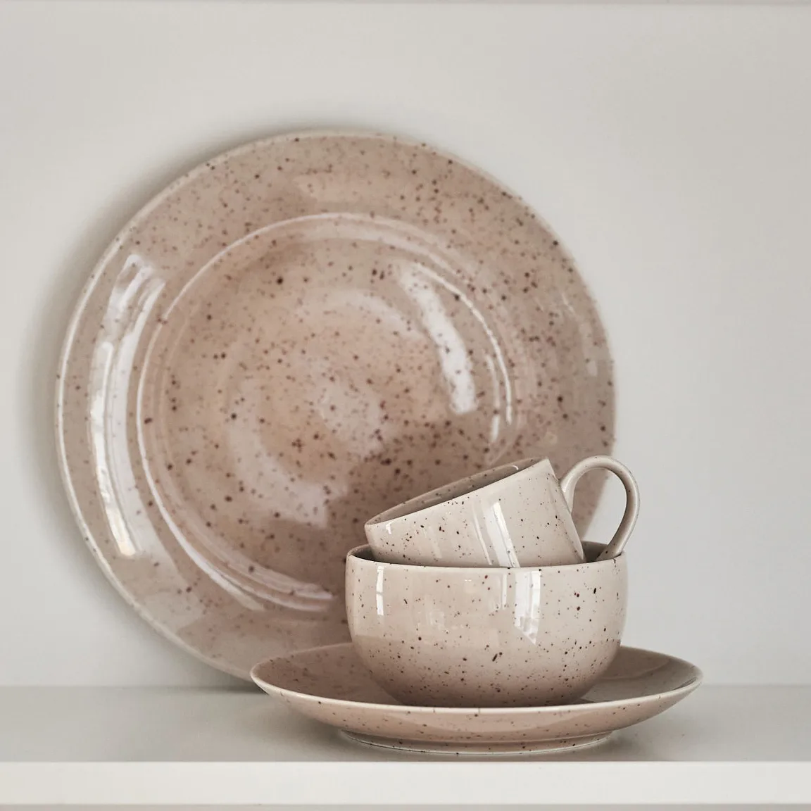 Freckle startsett 18 deler - Beige,  Scandi Living