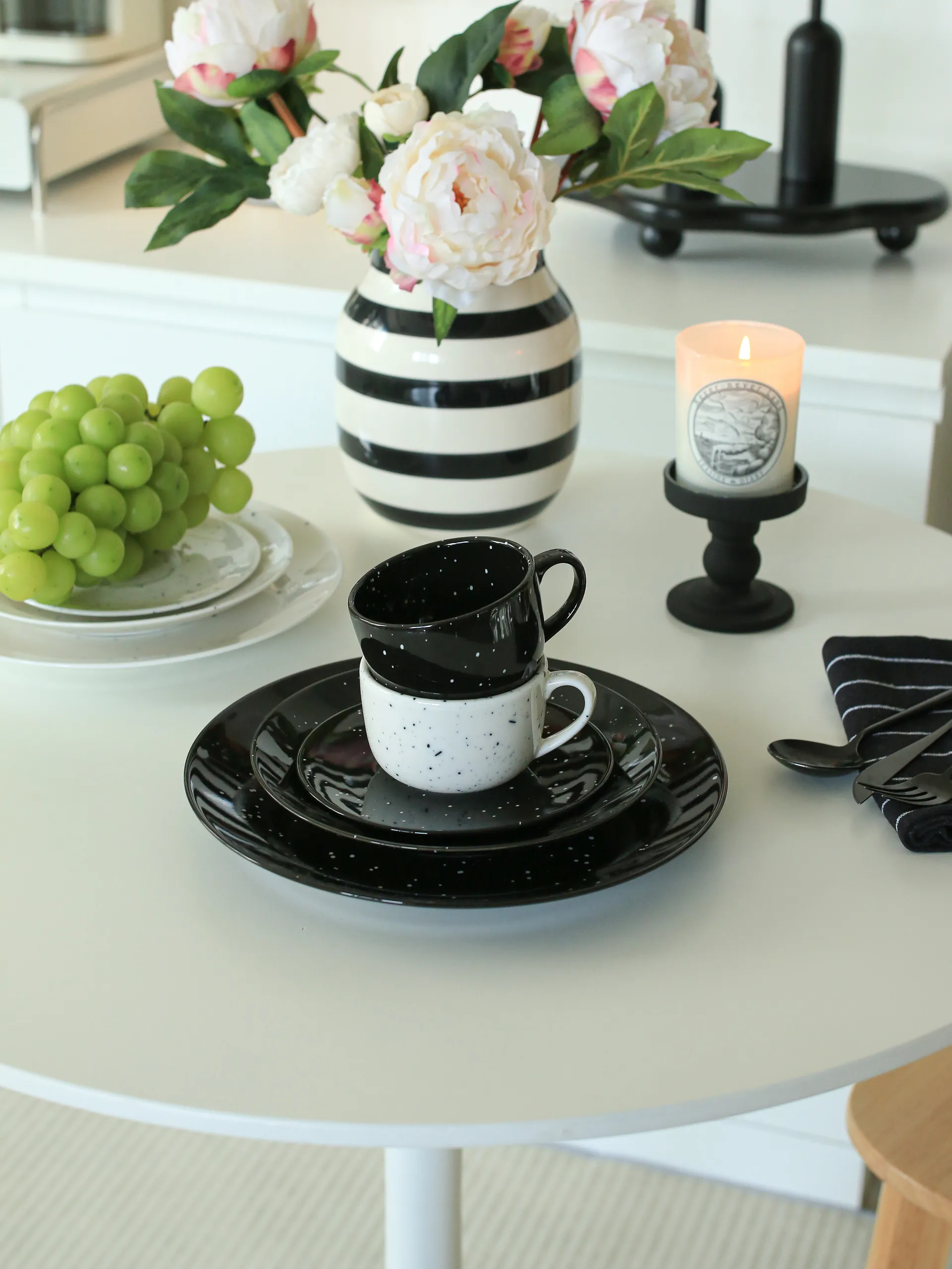 Freckle startsett 18 deler - Svart,  Scandi Living