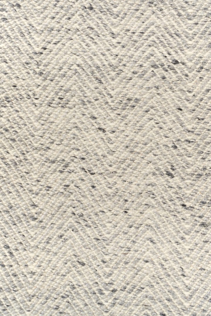 Furrow ullteppe naturvit/grå, 170x240 cm Scandi Living