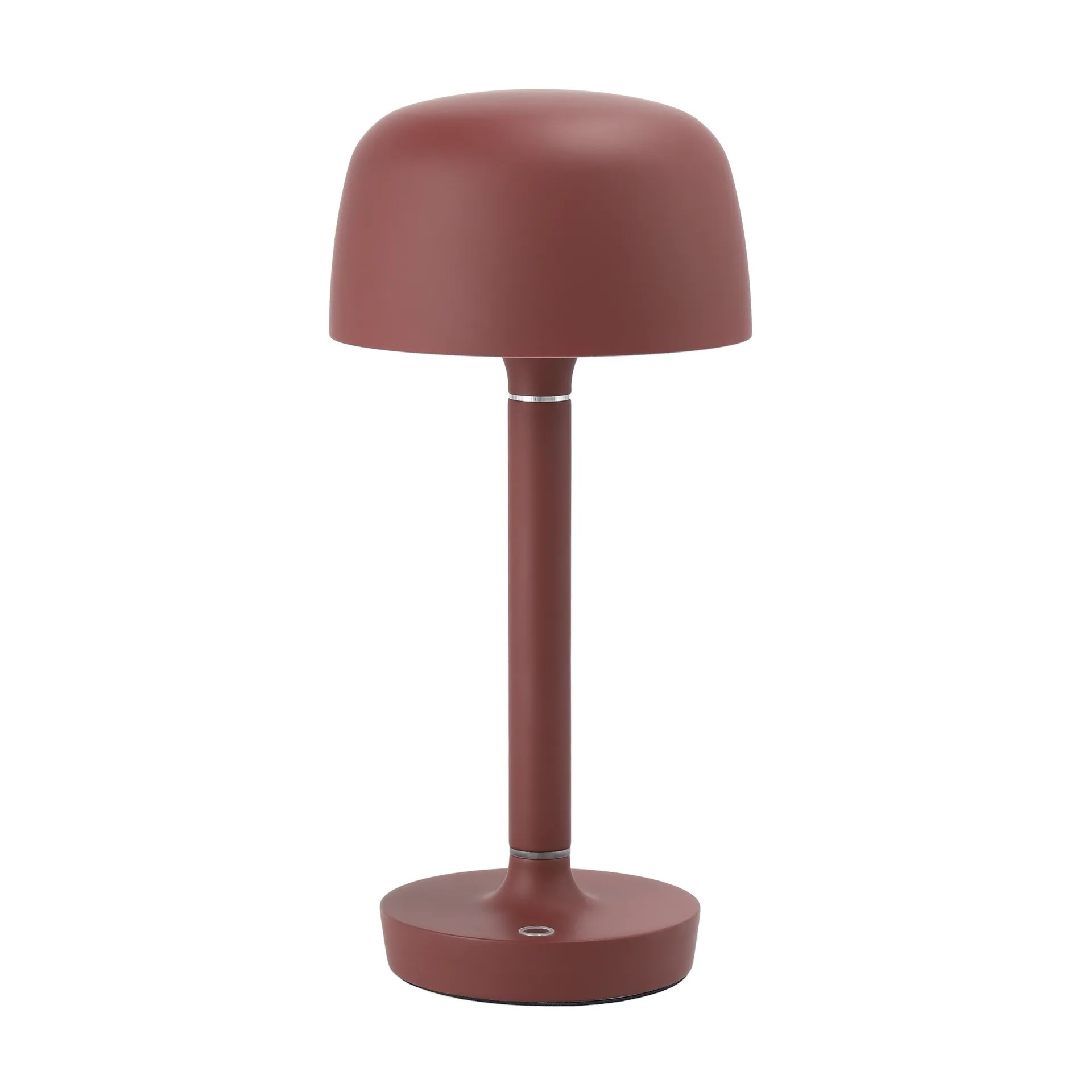 Halo bærbar bordlampe 25,5 cm, Burgundy Scandi Living