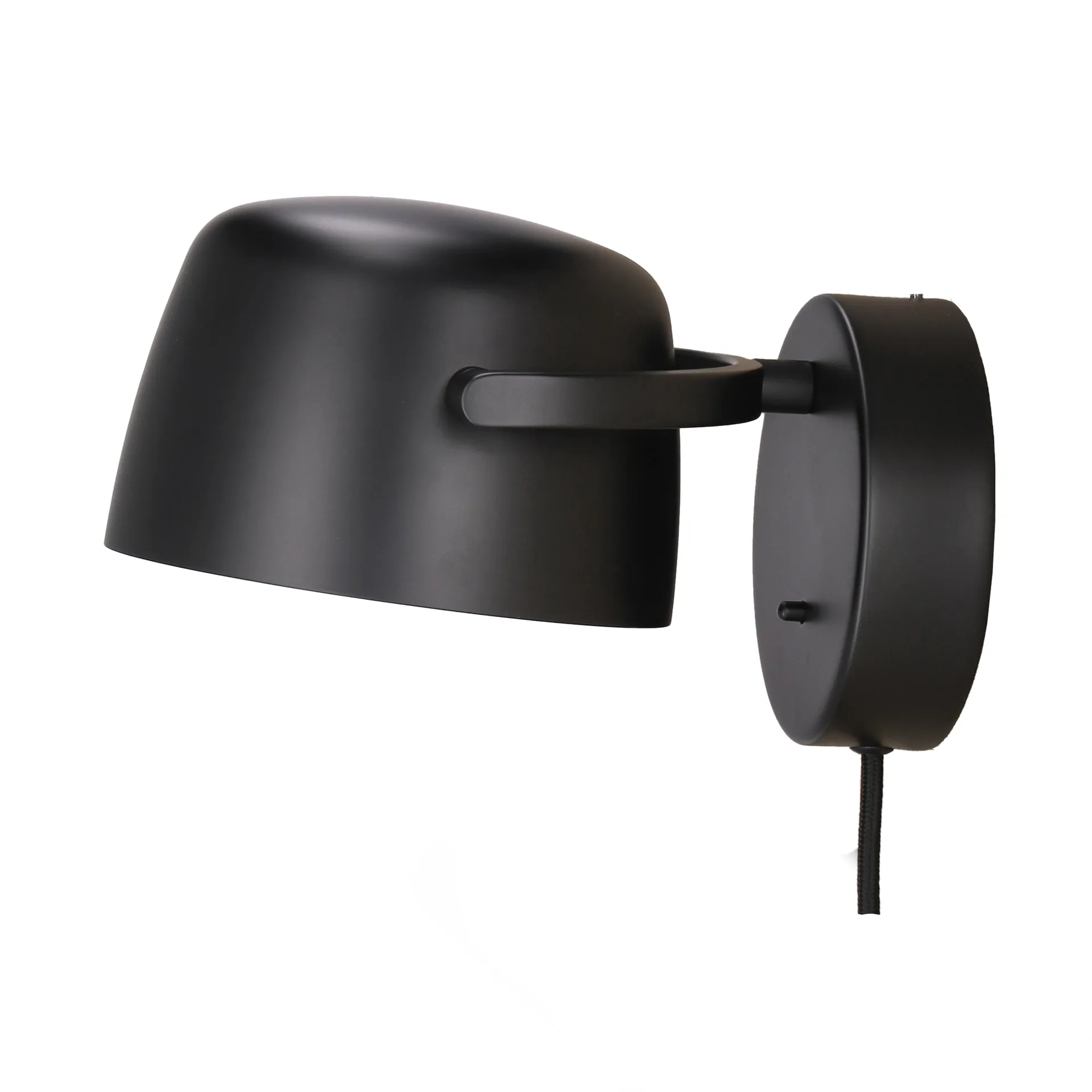 Halo vegglampe Ø16 cm, Black Scandi Living