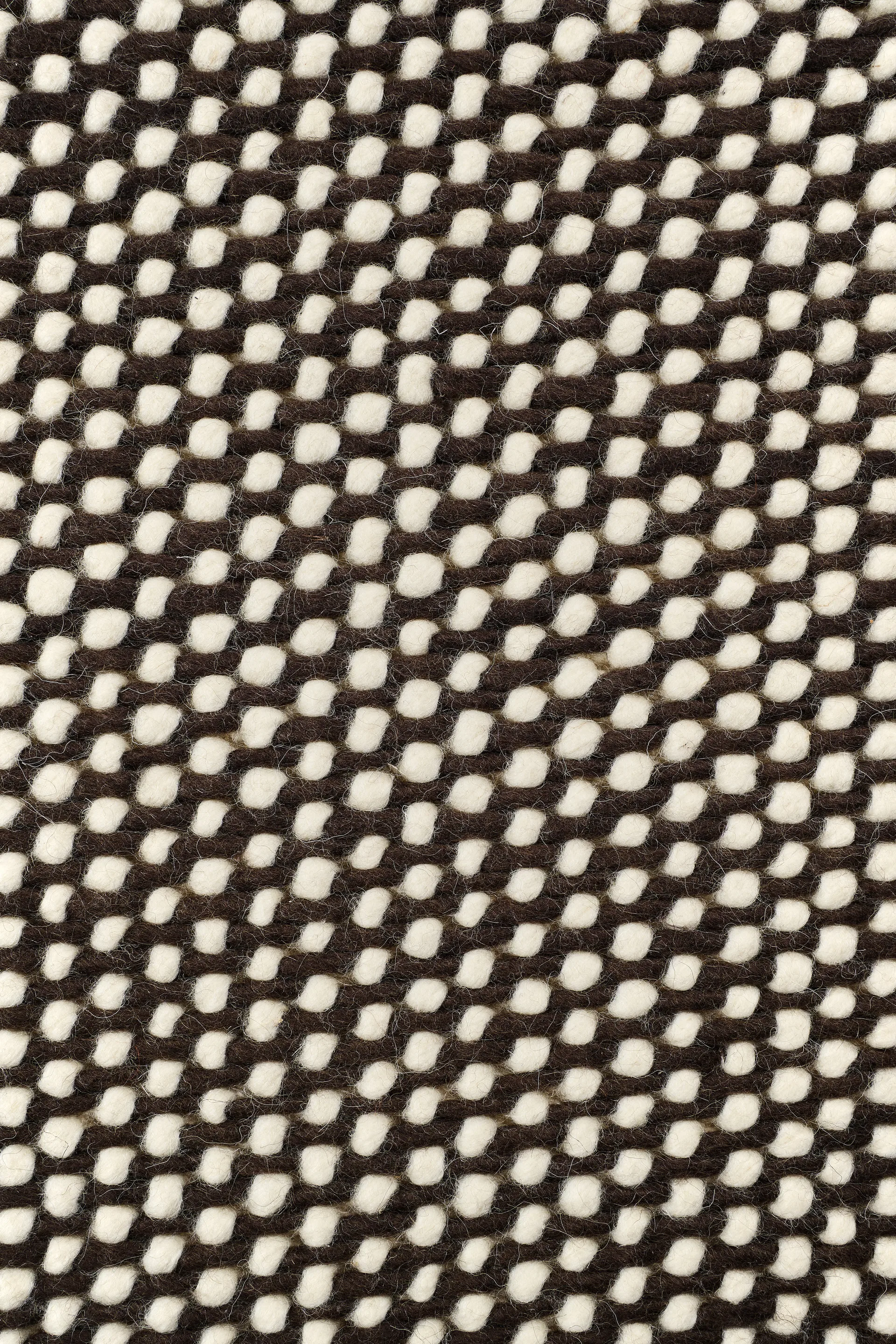 Hill ullteppe, Hvit-brun, 170x240 cm Scandi Living