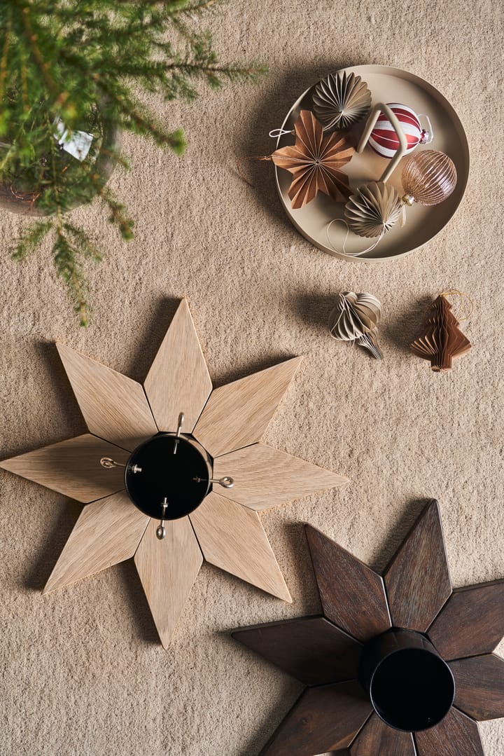 Holiday juletrekule 6-pakning, Gold Scandi Living