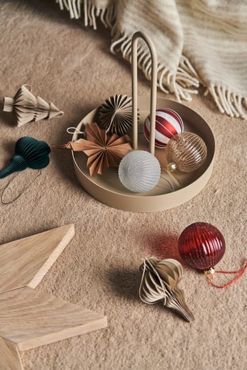 Holiday juletrekule 6-pakning - White - Scandi Living