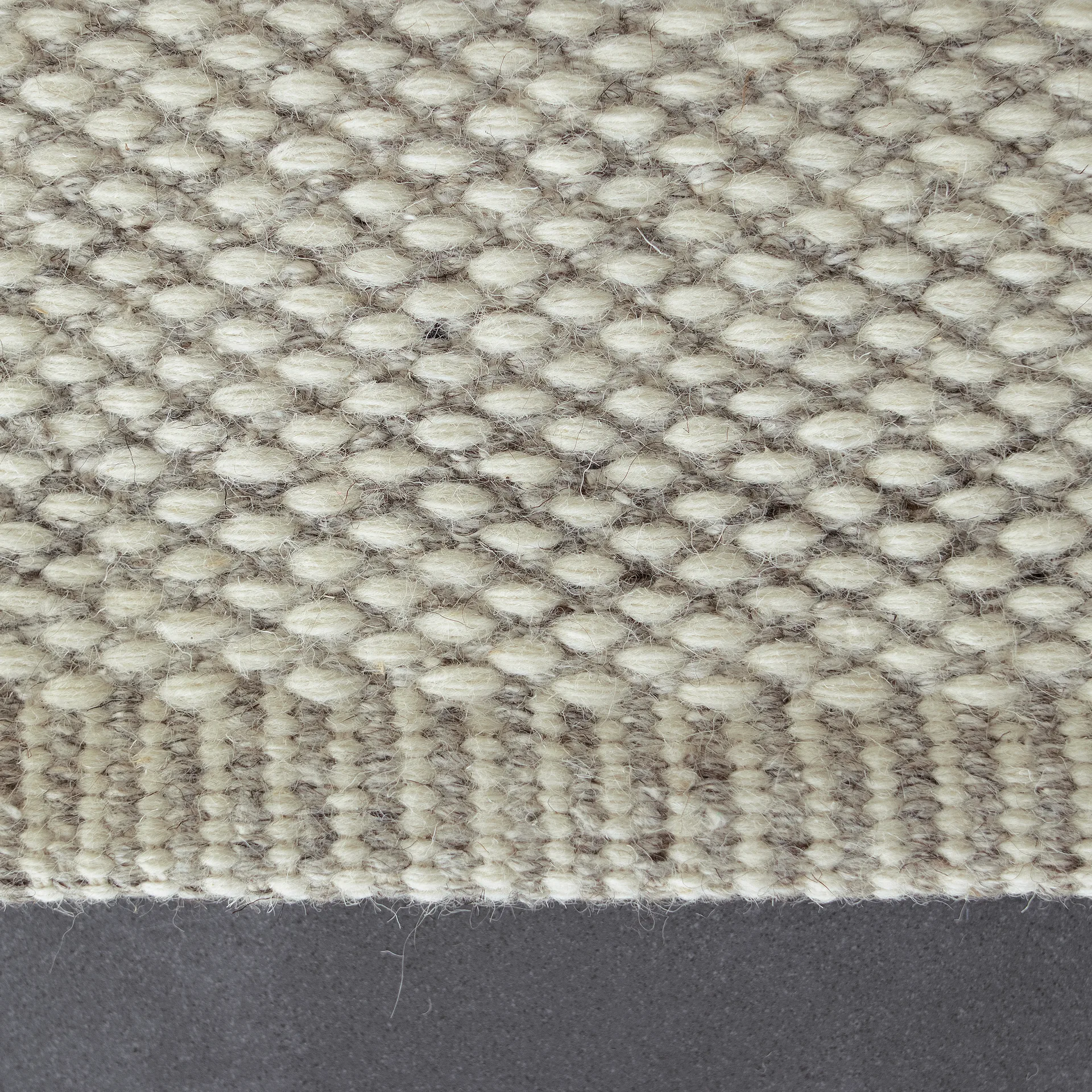 Lea ullteppe naturhvit, 200x300 cm Scandi Living