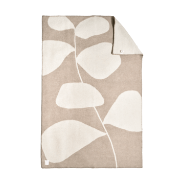 Leaf ullpledd 130x180 cm - Muldvarp - Scandi Living