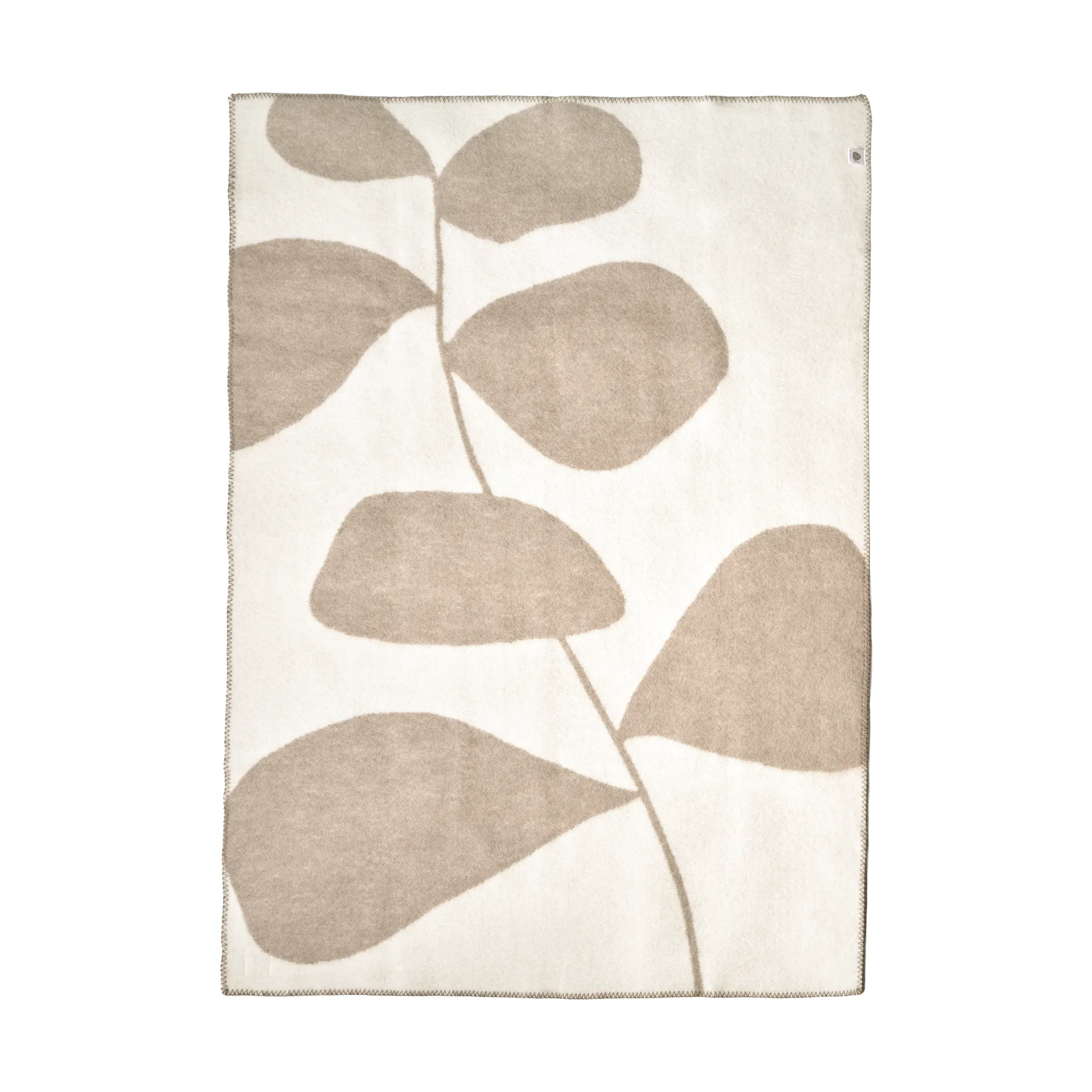 Leaf ullpledd 130x180 cm, Muldvarp Scandi Living