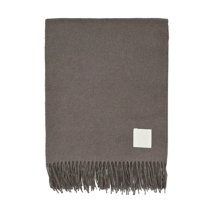 Loom bomullspledd 125x170 cm - Taupe - Scandi Living