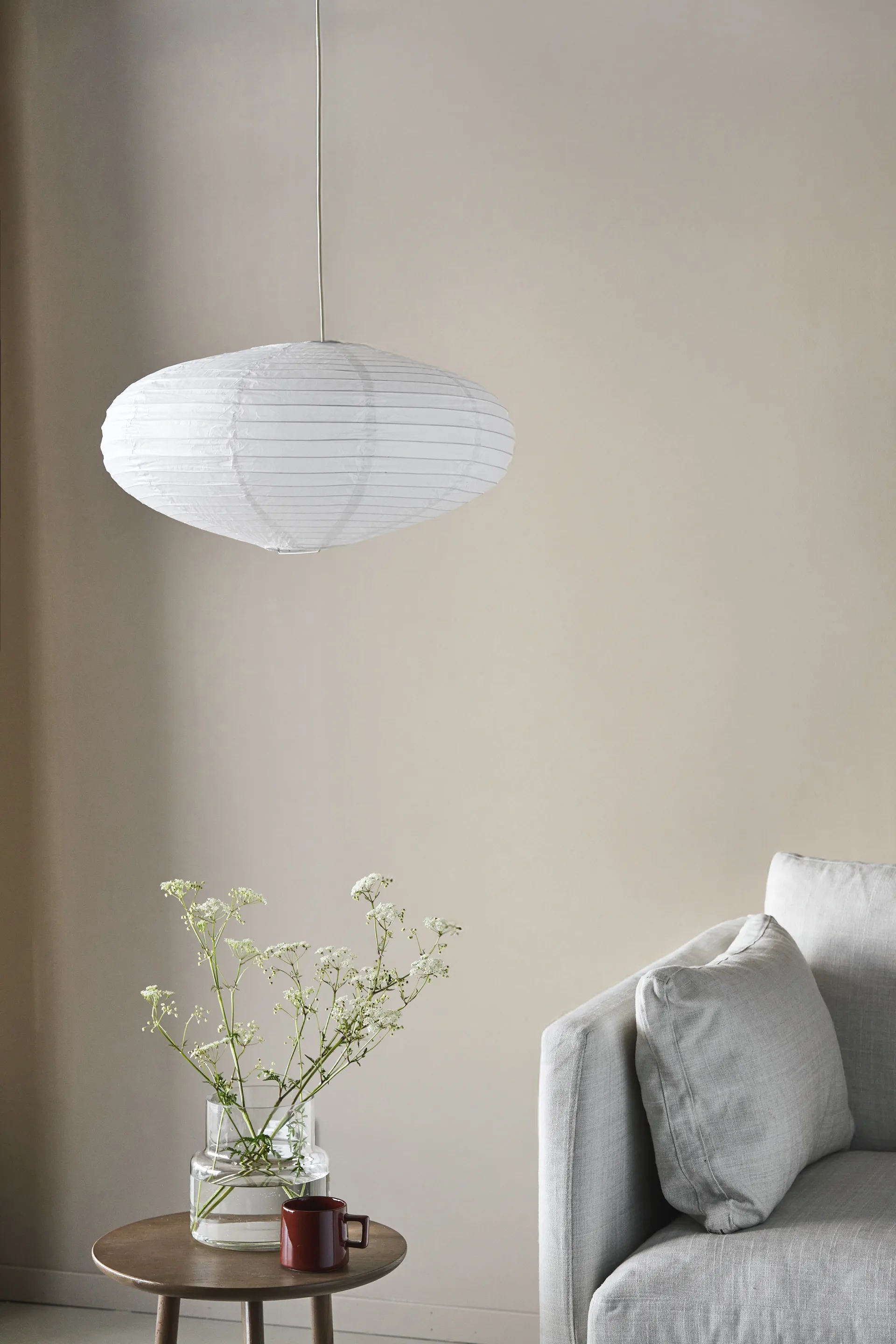Lucent lampeskjerm oval, Ø40 cm Scandi Living