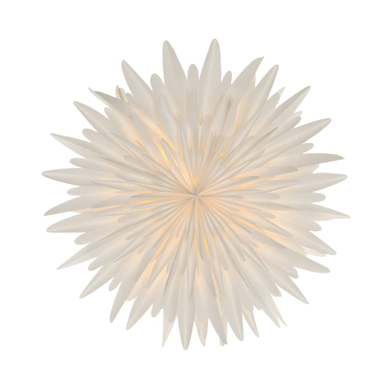 Luna adventsstjerne hvit - 60 cm - Scandi Living