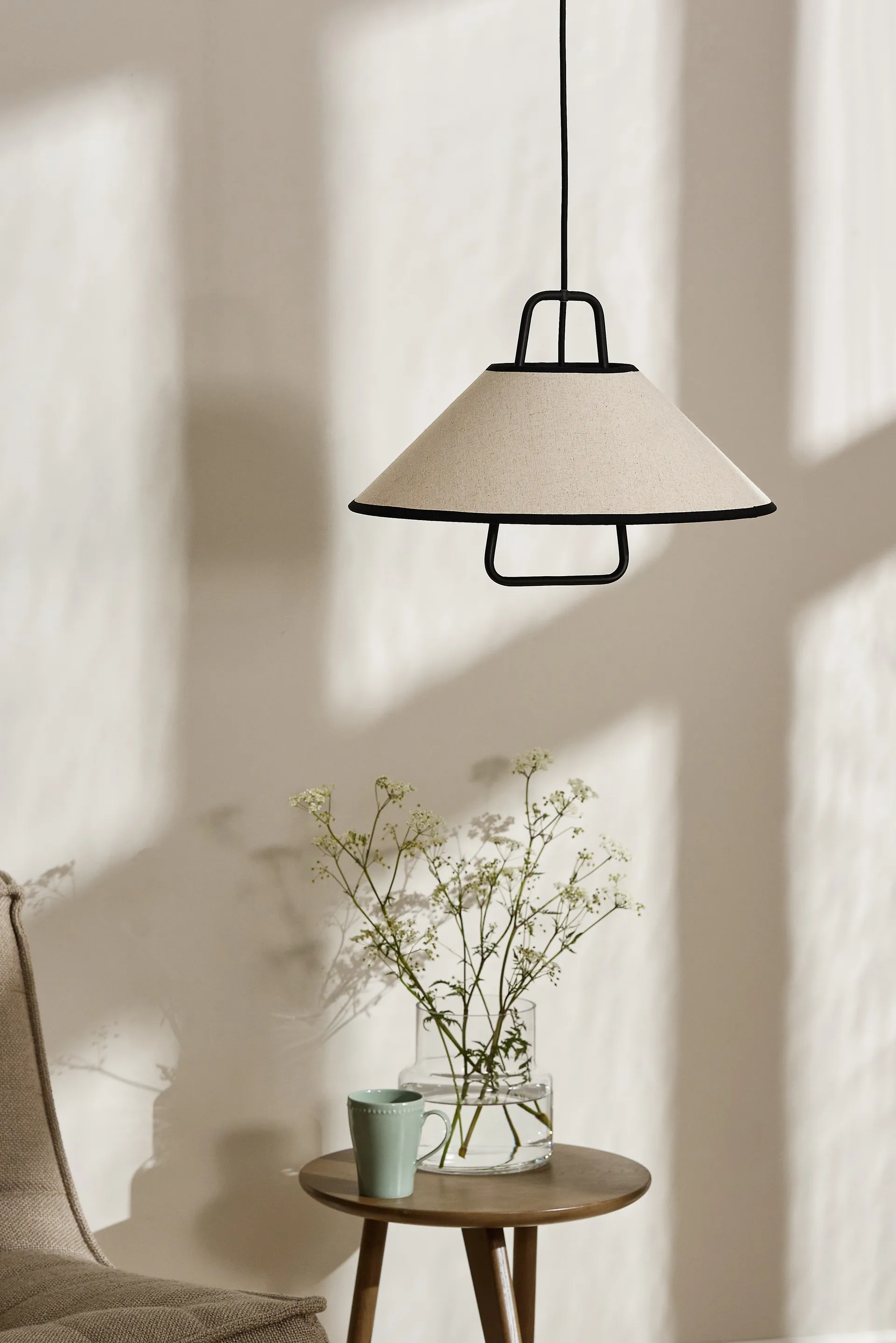 Moss light pendel Ø42 cm, Beige Scandi Living
