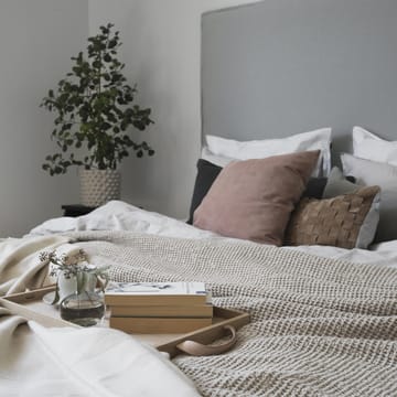 Moss sengeteppe 260x260 cm - Beige - Scandi Living