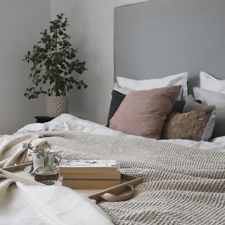 Moss sengeteppe 260x260 cm, Beige Scandi Living