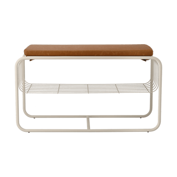 Nod benk/skohylle 80x36c42 cm - Beige - Scandi Living