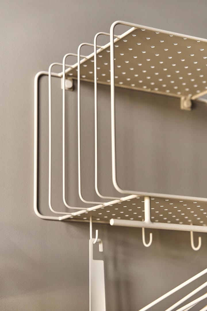 Nod hatthylle 90 cm, Beige Scandi Living