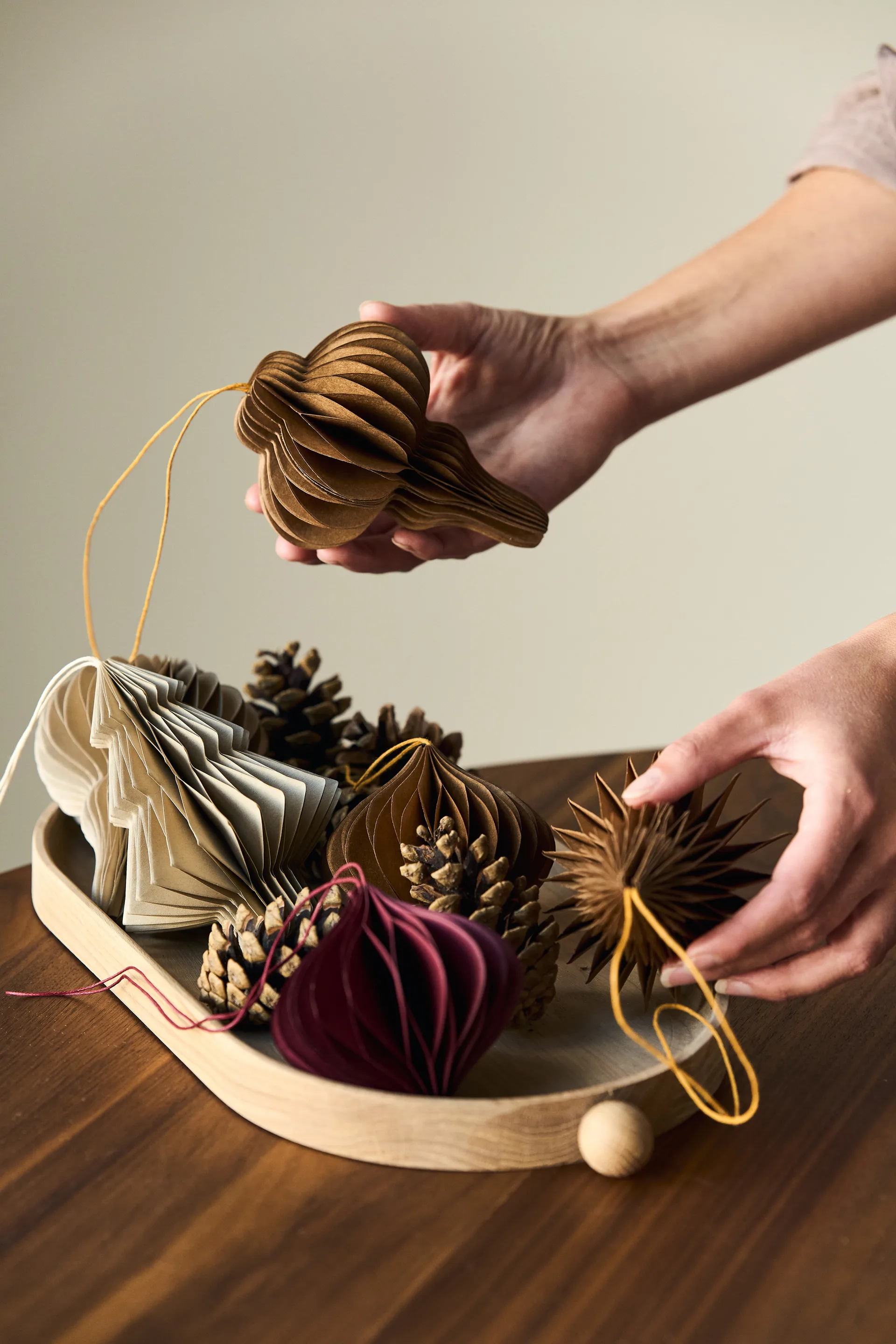 Onion juletrekuler 4-pakning, Red Scandi Living