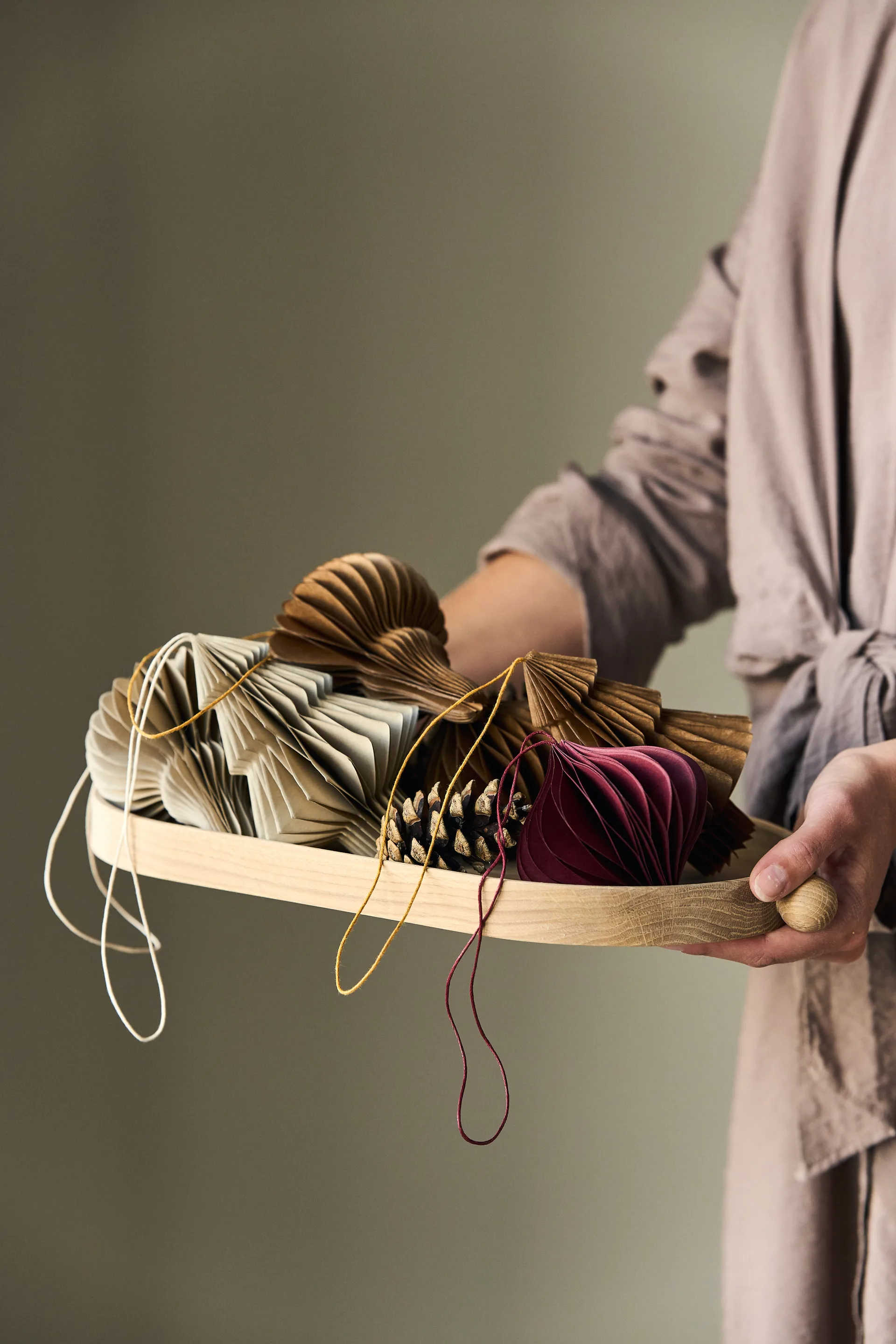 Onion juletrekuler 4-pakning, Red Scandi Living