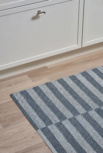 Path teppe - Ocean blue, 150x200 cm - Scandi Living