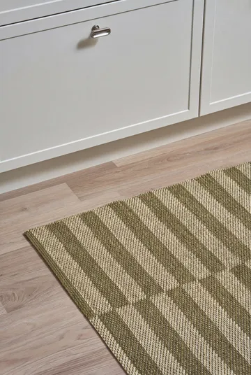 Path teppe - Olive green, 150x200 cm - Scandi Living