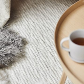 Pebble ullteppe hvit - 170x240 cm - Scandi Living