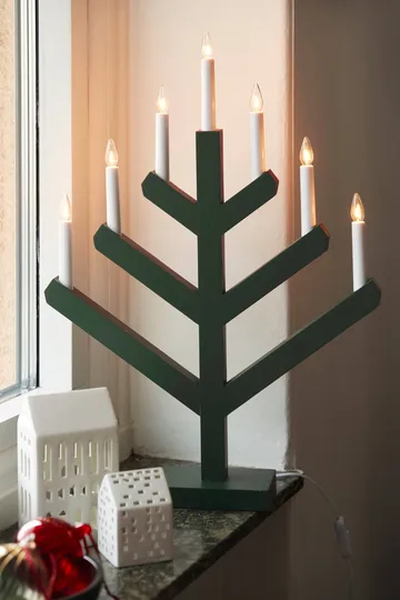 Pine adventslysestake 62 cm - Grønn - Scandi Living