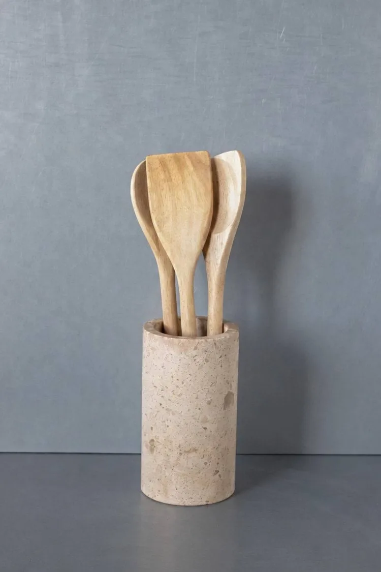 Ridge kjøkkenredskapsbeholder, Ø9,6x17 cm Scandi Living