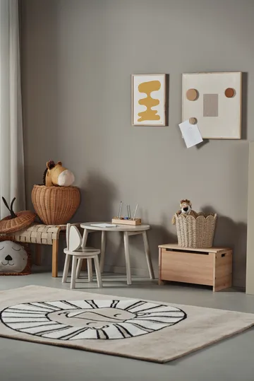 Roar ullteppe 170x240 cm - Sand - Scandi Living